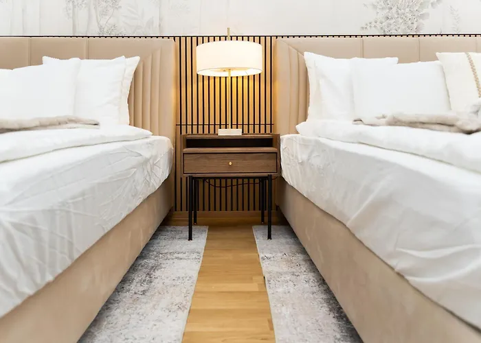 High-end 3 Bedroom L Free Parking L Ac In Every L Sleeps 11 Apartamento *